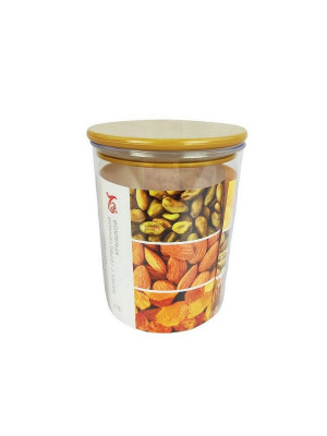 Банка пластиковая для сыпучих продуктов 1,7 л 13х13х16,5 см герм крышка прозр Baizheng Банка пластиковая для сыпучих продуктов 1,7 л 13х13х16,5 см герм крышка прозр Baizheng