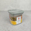 Мини изображение Банка пластиковая для сыпучих продуктов  0,5 л 10,5х10х9,5 см герметич крышка Baizheng