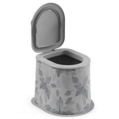 Туалет пластиковый дачный 47*41*39 см до 100 кг Парма декор Альтернатива