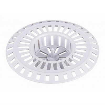 Фильтр пластиковый для раковины 8х8х1,3 см Альтернатива