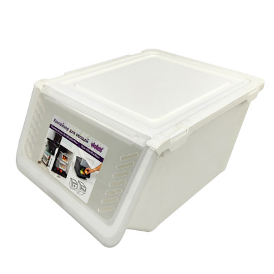 Контейнер пластиковый для овощей 11,2 л 32,3х22х21,7 см бежевый Полимербыт Контейнер пластиковый для овощей 11,2 л 32,3х22х21,7 см бежевый Полимербыт