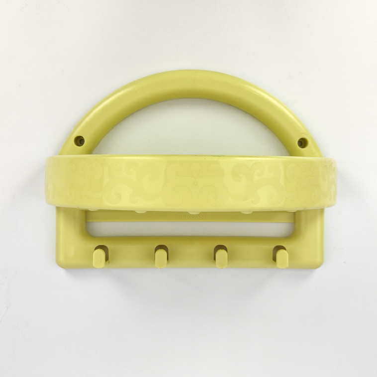 Картинка Полка пластиковая для ванной 27,4х14х19,5 см универсальная золотой туман Berossi