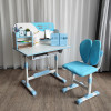 Мини картинка Комплект детский 105*80*50/84 см стол стульчик голубой Baizheng