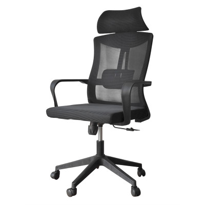 Кресло офисное 110*60*46 см до 150 кг механизм качания полиэстер черный Baizheng Кресло офисное 110*60*46 см до 150 кг механизм качания полиэстер черный Baizheng
