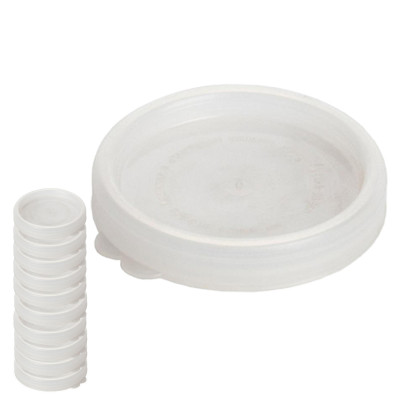 Набор пластиковых крышек 10 шт d 82 см к стеклобанке для консервации Ангарск