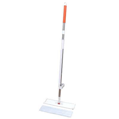 Швабра металлическая 132 см отжим насадка микрофибра 42х12 см 2 шт Baizheng