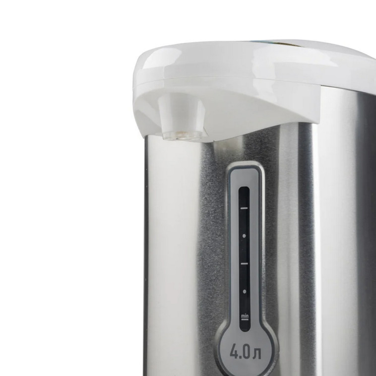 Изображение Термопот 4 л 750 Вт нержавеющая сталь колба 3 режима металлик-белый TP-619 Energy