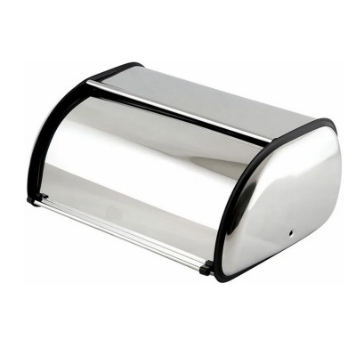 Хлебница нержавеющая сталь 35х22х15 см толщина металла 0,3 мм металлик Grano Mallony Хлебница нержавеющая сталь 35х22х15 см толщина металла 0,3 мм металлик Grano Mallony