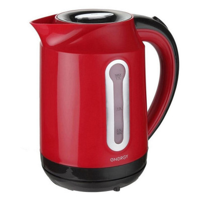 Чайник пластиковый электрический 1,7 л 1,85-2,2 кВт красный Е-210 Energy