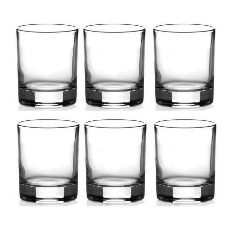Набор стеклянных стаканов 6 предметов 215 мл для виски Side Pasabahce