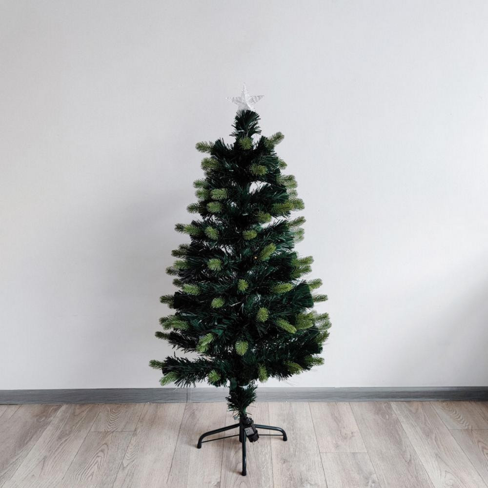 Ель светодиодная 120 см мультиколор + гирлянда NP-3391Bum