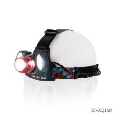 Фонарь налобный 5,4*7,5*3,5 см 1600 мАч USB аккум вращающ фокусировка 4 режима BZ-XQ Baizheng
