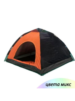 Палатка 4-х местная 200х200 см автоматическая микс Baizheng