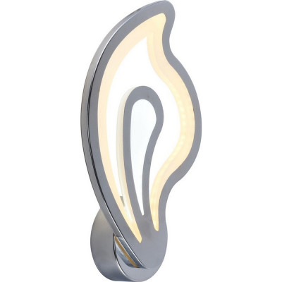 Бра светодиодный 1 плафон 32,5*20,8*5 см 38Вт 1938LM 17м2 2 цвета пластик хром Baizheng