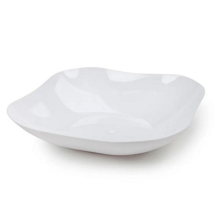 Ваза пластиковая для фруктов 246х57 мм 1,5 л снежно белый Рондо Berossi