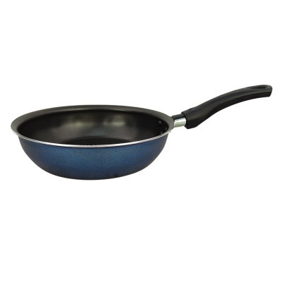 Сковорода алюминиевая 20 см синий Сатин Калитва Сковорода алюминиевая 20 см синий Сатин Калитва