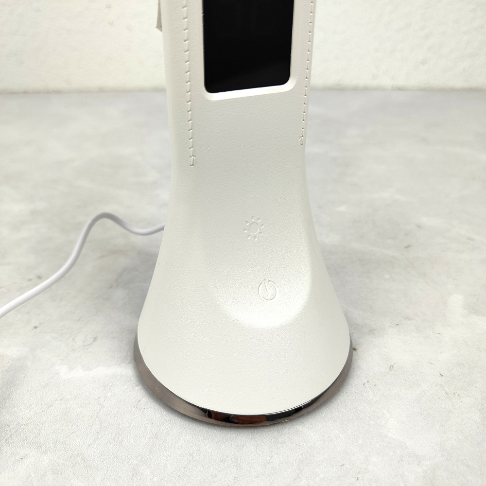 Лампа светодиодная настольная 19*27*8,2 см 5Вт 200LM USB аккум дисплей календ белый Baizheng