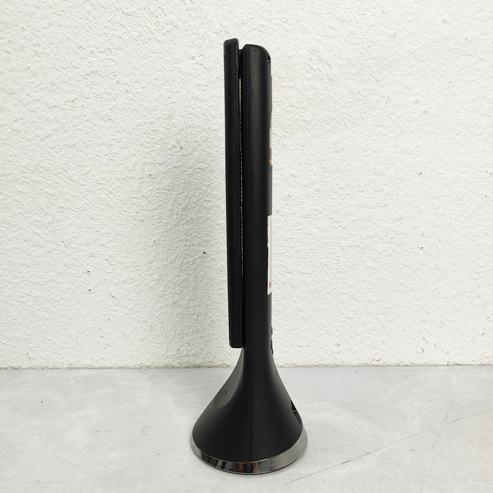 Лампа светодиодная настольная 19*27*8,2 см 5Вт 200LM USB аккум дисп календ черный Baizheng