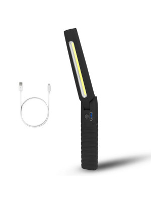 Фонарь кемпинговый  led 29,5х3,5х2,6 см складной 4 режима аккумуляторный USB черный Baizheng