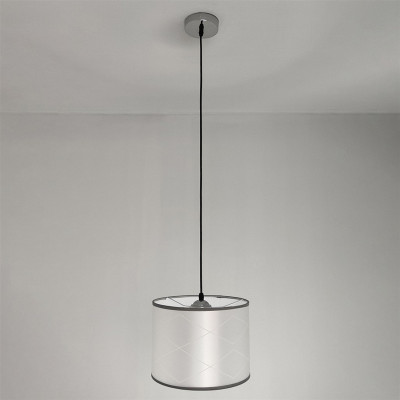 Люстра кухонная 1 плафон 25*80 см Е27 60Вт 4м2 плафон пластик черный хром Baizheng Люстра кухонная 1 плафон 25*80 см Е27 60Вт 4м2 плафон пластик черный хром Baizheng