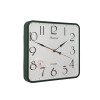Мини изображение Часы пластиковые настенные  30 см квадрат в ассортименте Большие цифры Baizheng