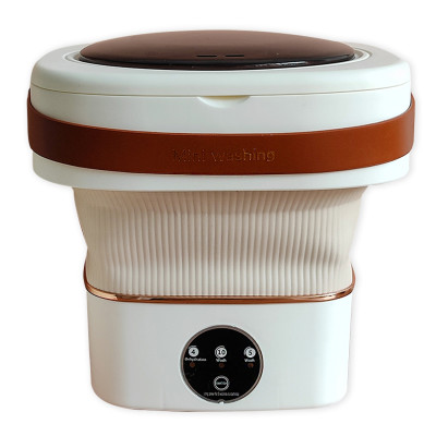 Машинка стиральная силиконовая 7 л портативная складная отжим Baizheng