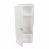 Мини изображение Шкаф пластиковый 19,5х15,9х55 см угловой снежно-белый Hilton Left Berossi