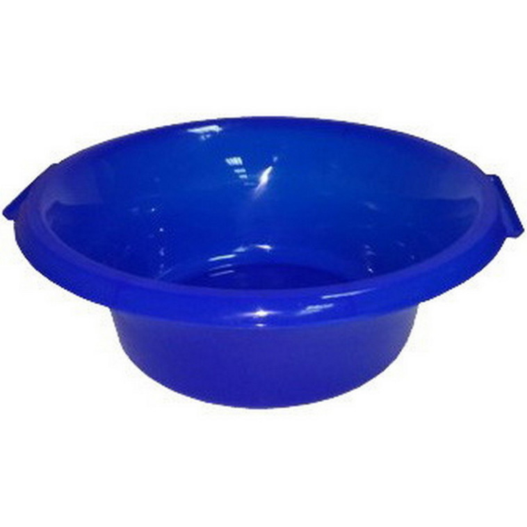 Таз пластиковый 5 л круглый синий Шеф Полимер