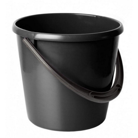 Ведро пластиковое  5 л черное Ангарск
