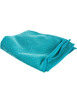 Салфетка микрофибра 25х25 см 180 гp/м²  бирюзовый М-01Есо Рыжий кот