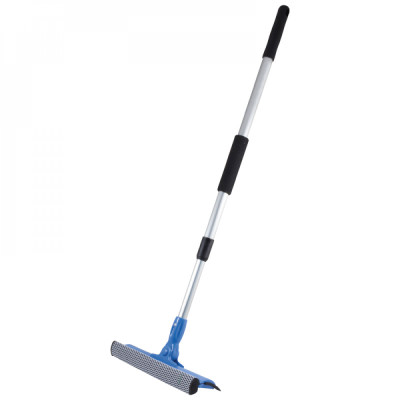 Стекломой пластиковый 73-120 см щетка 25х9 см алюминиевая телескоп ручка WS-07 Рыжий кот Стекломой пластиковый 73-120 см щетка 25х9 см алюминиевая телескоп ручка WS-07 Рыжий кот