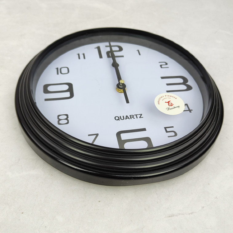 Фотография Часы пластиковые настенные 26 см микс BZ-A2612 Baizheng