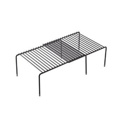 Полка металлическая настольная 24*14,5*32-55 см раздвижная черный CY-012 Baizheng Полка металлическая настольная 24*14,5*32-55 см раздвижная черный CY-012 Baizheng