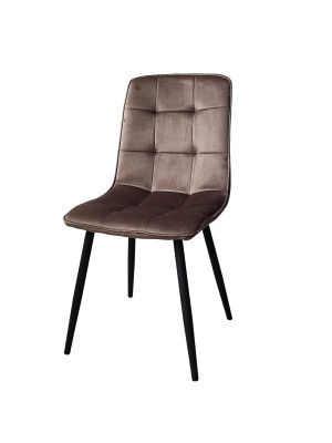 Стул металлический Baizheng 88×40×50 см, текстиль, коричневый, до 150 кг Стул металлический Baizheng 88×40×50 см, текстиль, коричневый, до 150 кг