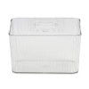 Мини изображение Корзина пластиковая для кухни 163х88х115 мм прозрачный BZ-2276-1 Baizheng