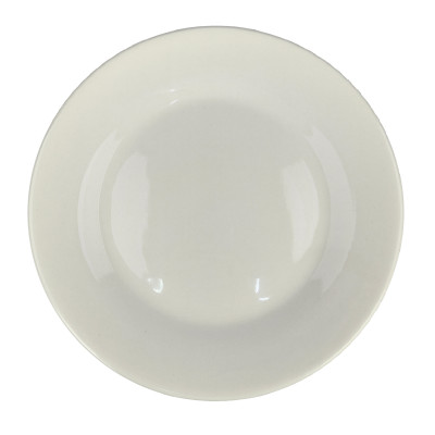 Тарелка фарфоровая обеденная 20,5 см белый Horeca Мфк