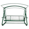 Мини снимок Качели садовые Арно-Верк Дефа Люси Люкс, зеленый, до 380кг, 2650*1430*1950мм