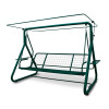 Мини снимок Качели садовые Арно-Верк Дефа Люси, зеленый, до 380кг, 2650*1430*1760мм