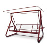 Мини снимок Качели садовые Арно-Верк Дефа Люси, бордовый, до 380кг, 2650*1430*1760мм