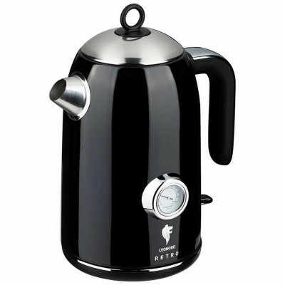 Чайник металлический электрический 1,7 л 2,2 кВт встроен термометр LE- 1901/2 Retro Leonord