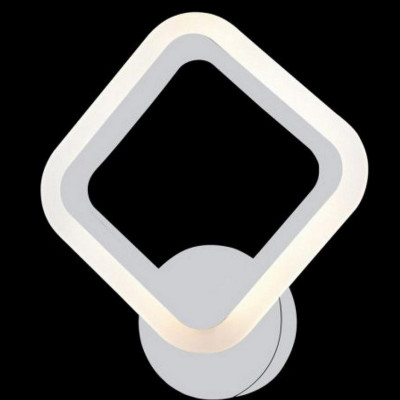 Бра светодиодный 1 плафон 24,8*27,8*8 см 20 Вт 1050 LM 5м2 акрил 3 цвета белый Baizheng