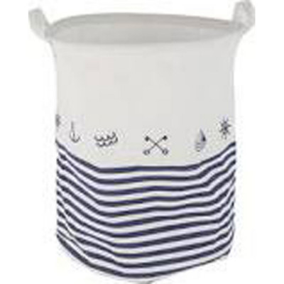 Корзина текстильная для белья 35*35*44 см Рыжий кот