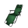 Мини фото Кресло-шезлонг туристическое складное 178х60х79 см нагрузка 120 кг микс Baizheng