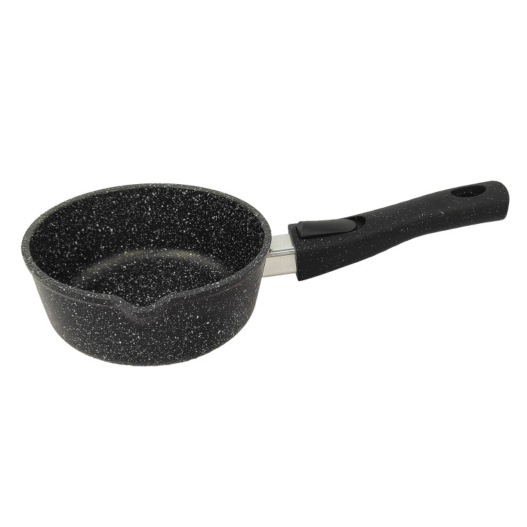 Ковш алюминиевый  1 л съемная ручка Гранит Горница