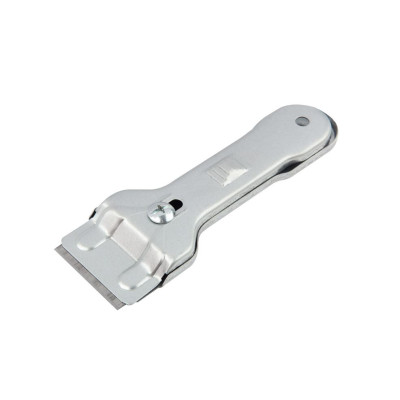 Скребок нерж  сталь 13,7*4,7*1,3 см для чистки метеллический Mallony