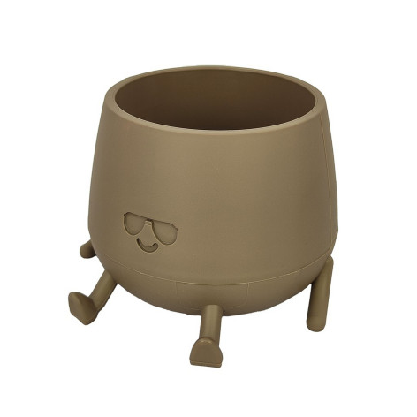 Кашпо пластиковое 0,6 л мистер крутой пралине Bmc