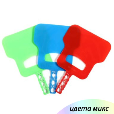 Веер пластиковый для раздувания огня 30 см микс Baizheng