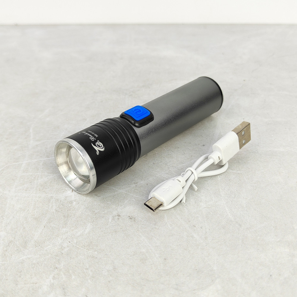 Фонарь ручной 1 led аккумуляторная батарея Baizheng