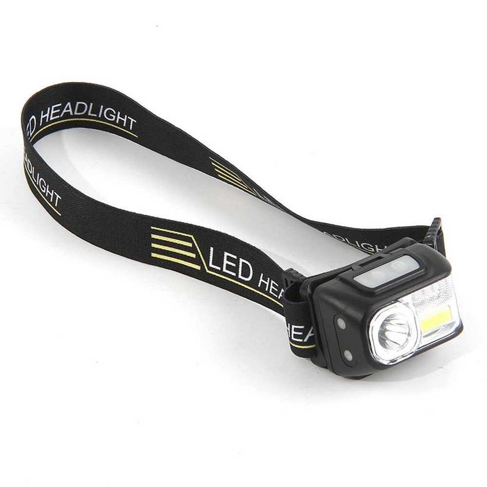 Фонарь налобный 2 led аккумуляторная батарея Baizheng
