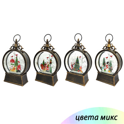 Светильник светодиодный 24,5 см 3АА музыкальный Фонарь микс NP-8066 Baizheng